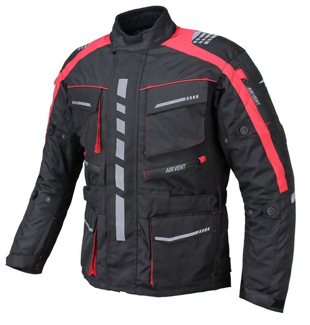 Alpha Speeds Motorradjacke Herren Motorrad Textil Jacke Biker wasserdicht J günstig online kaufen