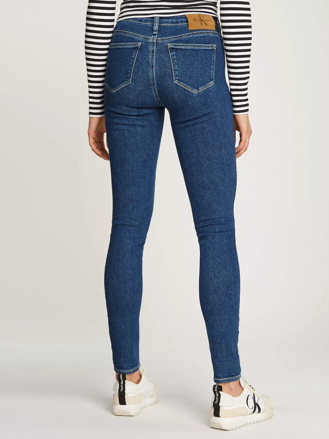 Calvin Klein Jeans Skinny-fit-Jeans "MID RISE SKINNY", im 5-Pocket-Style günstig online kaufen