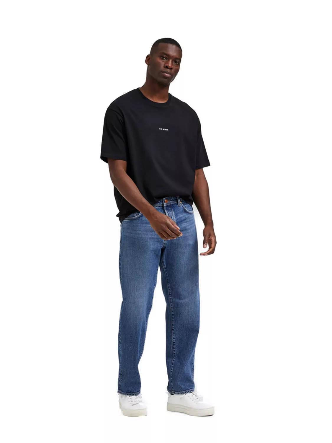 Selected Homme Herren Jeans SLH220-LOOSEKOBE 24303 - Relaxed Fit - Blau - M günstig online kaufen
