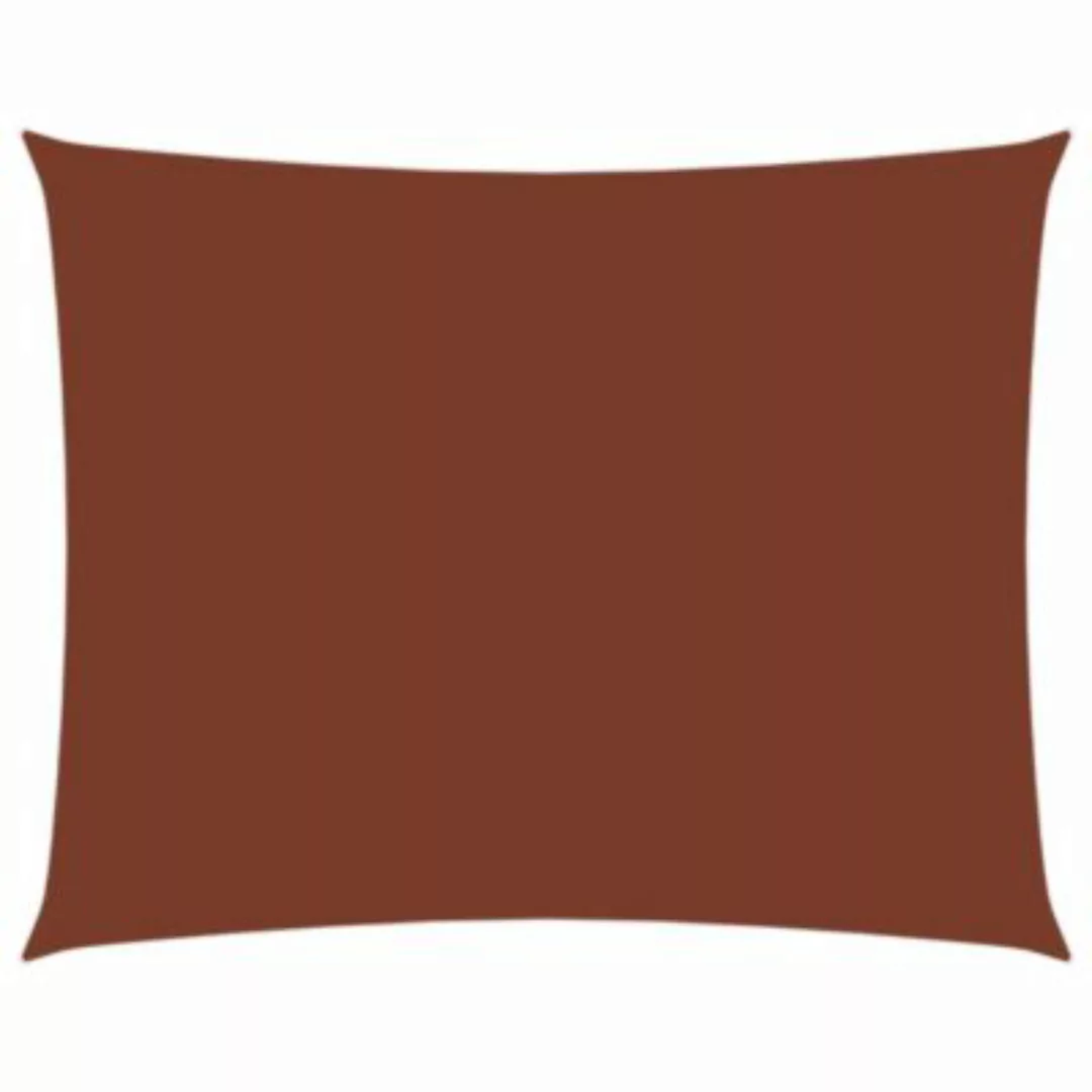 vidaXL Sonnensegel Oxford-Gewebe Rechteckig 2x3,5 m Terracotta-Rot Sonnense günstig online kaufen