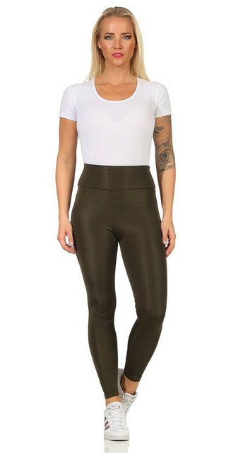 Rock Creek Leggings Damen Leggings mit breitem Bündchen D-463 günstig online kaufen