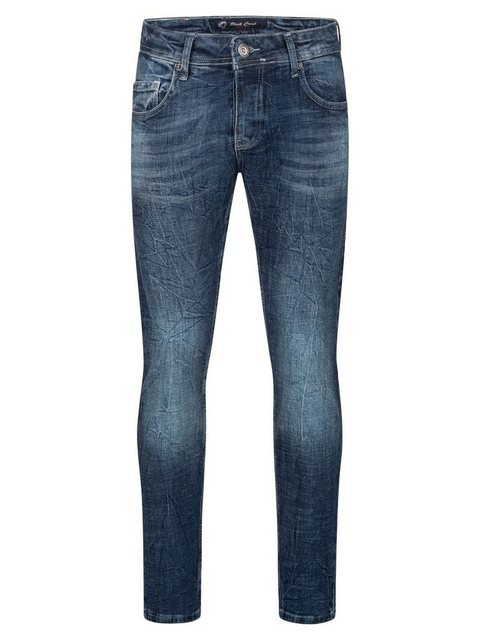 Rock Creek Regular-fit-Jeans Herren Jeans Stonewashed Blau RC-2408 günstig online kaufen