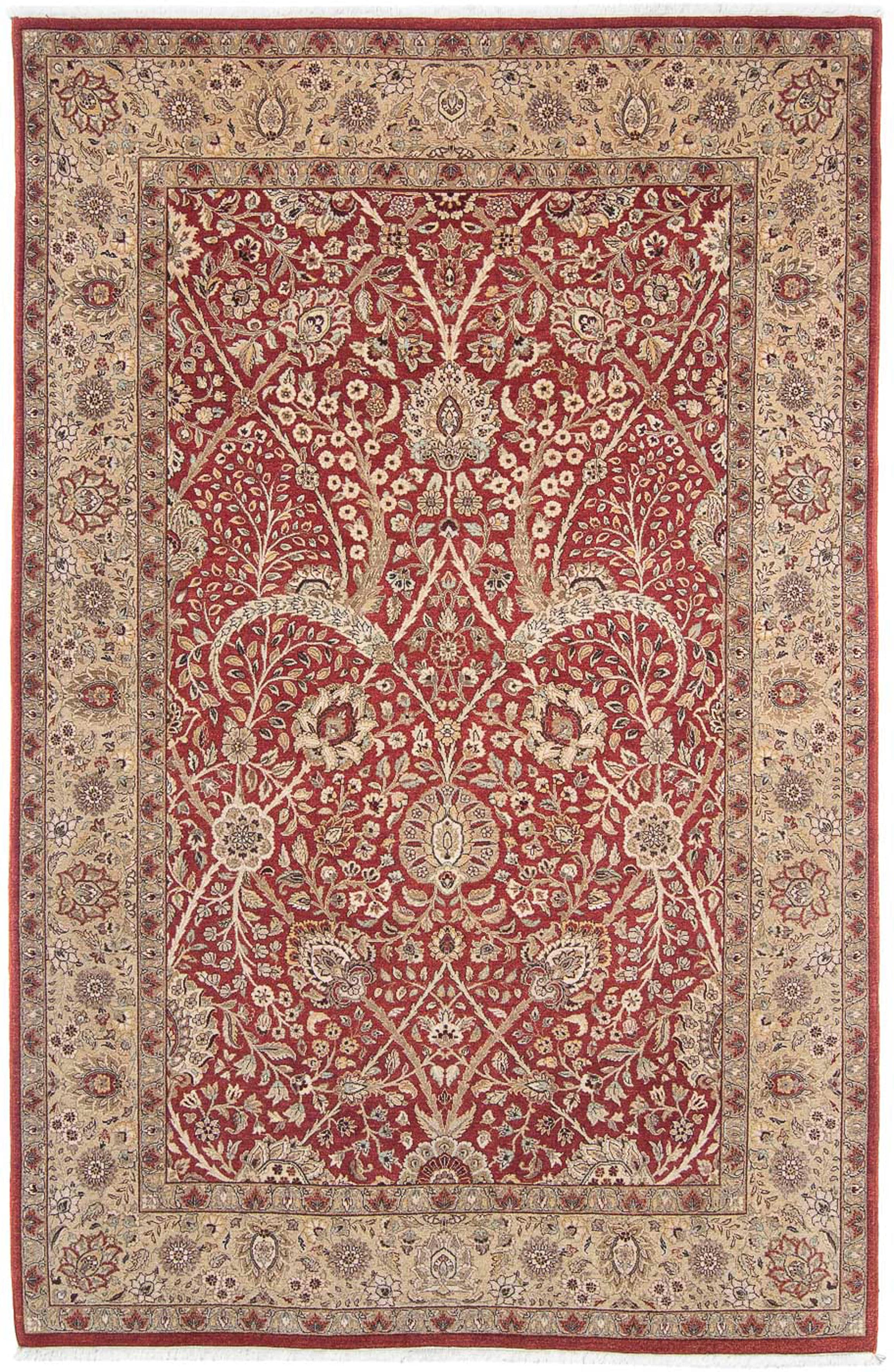 morgenland Orientteppich »Ziegler - 280 x 181 cm - dunkelrot«, rechteckig, günstig online kaufen