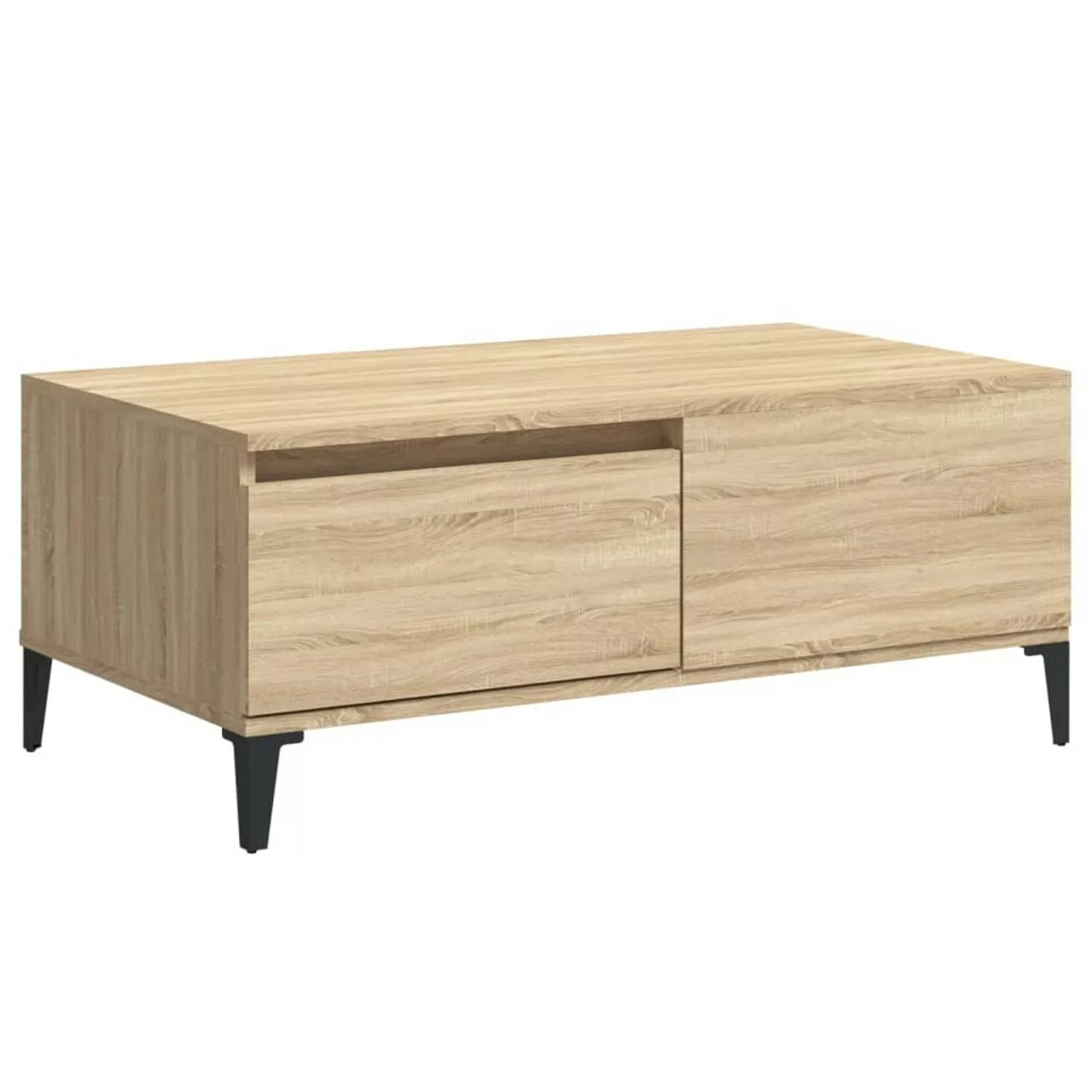 Vidaxl Couchtisch Sonoma-eiche 90x50x36,5 Cm Holzwerkstoff günstig online kaufen