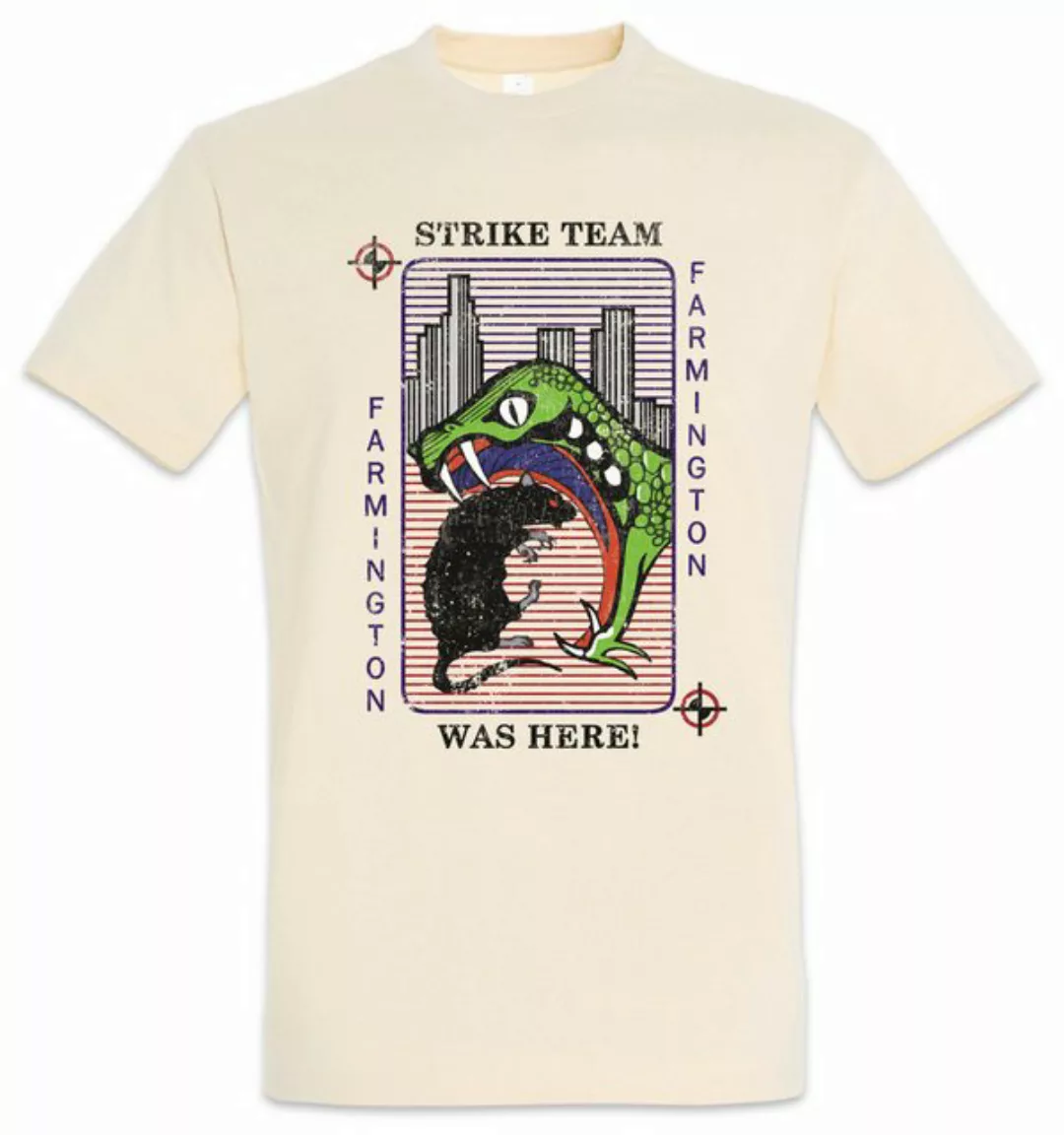 Urban Backwoods Print-Shirt Farmington Strike Team Card Herren T-Shirt Kurt günstig online kaufen