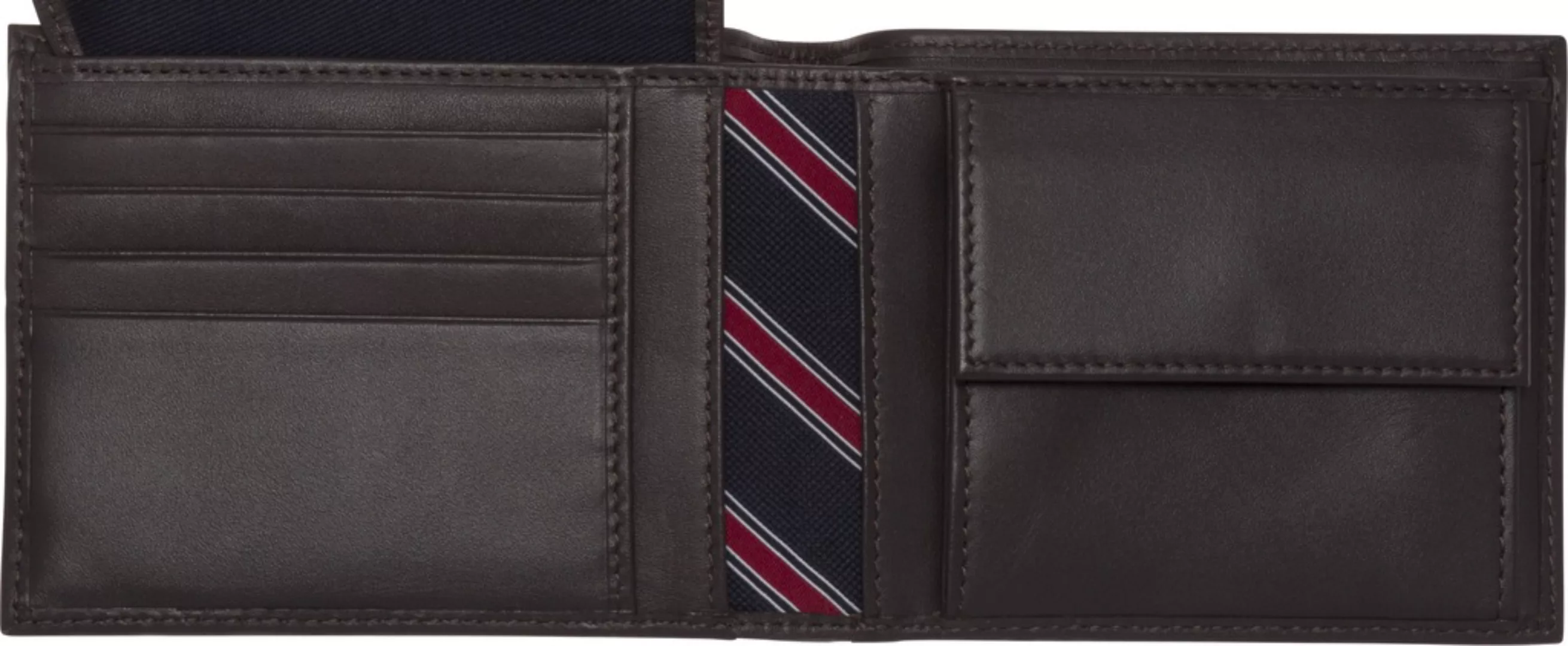 Tommy Hilfiger Eton Flap And Coin Pocket Leather One Size Black günstig online kaufen