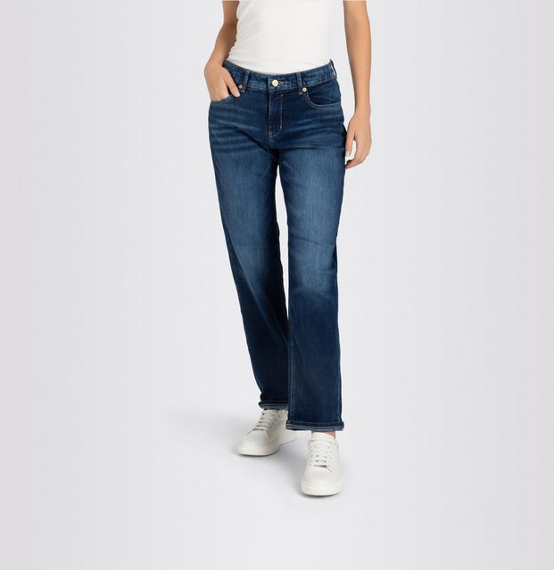 MAC 5-Pocket-Jeans MAC JEANS - STRAIGHT, Light authentic denim günstig online kaufen