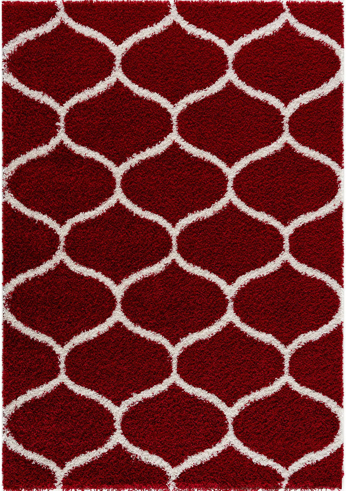 Sanat Hochflor-Teppich Madrid, rechteckig, Höhe: 30 günstig online kaufen