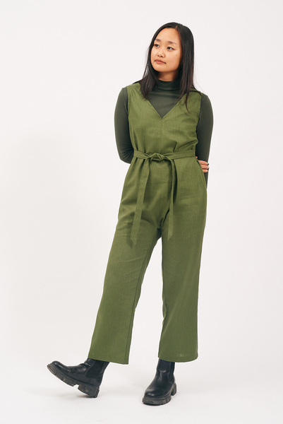 Leinen Jumpsuit günstig online kaufen