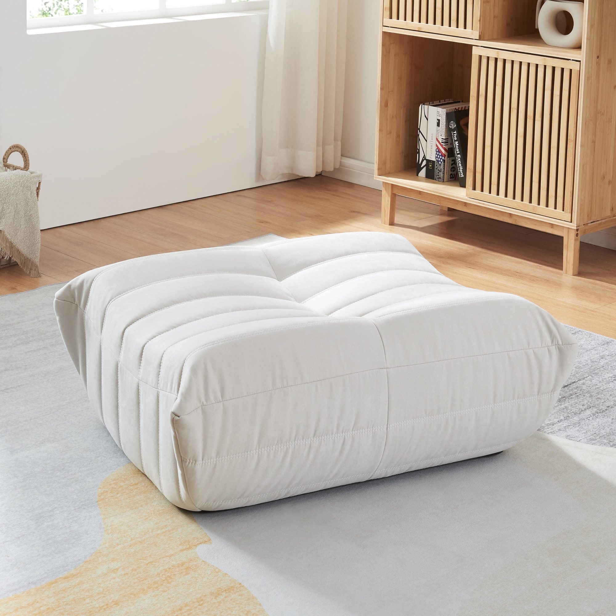 en.casa Pouf, »Kodsø« Fußhocker 35 x günstig online kaufen