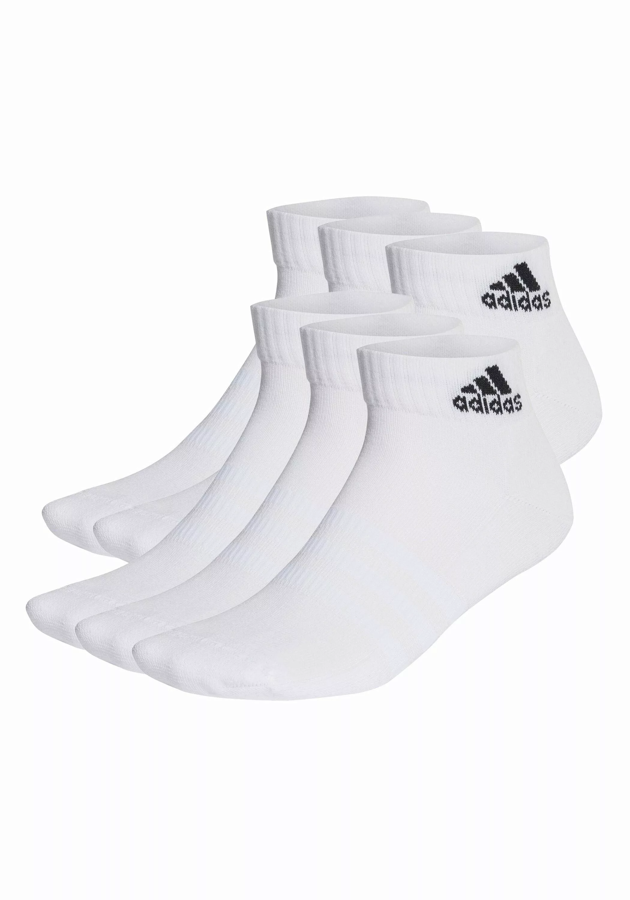 adidas Originals Kurzsocken "Socken Cushioned Sportswear Ankle 6P 6er Pack" günstig online kaufen