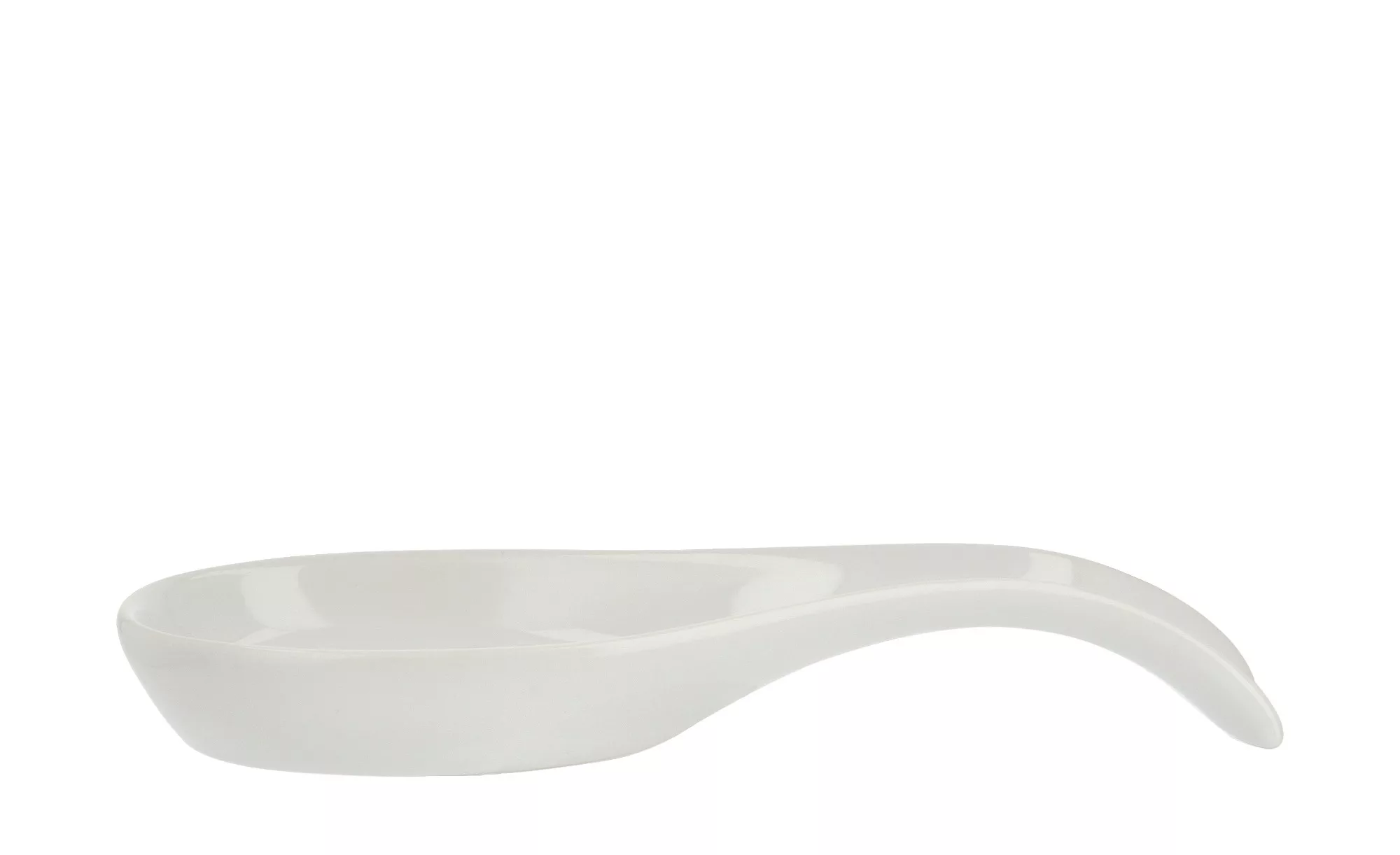 KHG Löffelablage - weiß - Steinzeug/Steingut - 8,4 cm - 3,7 cm - Sconto günstig online kaufen