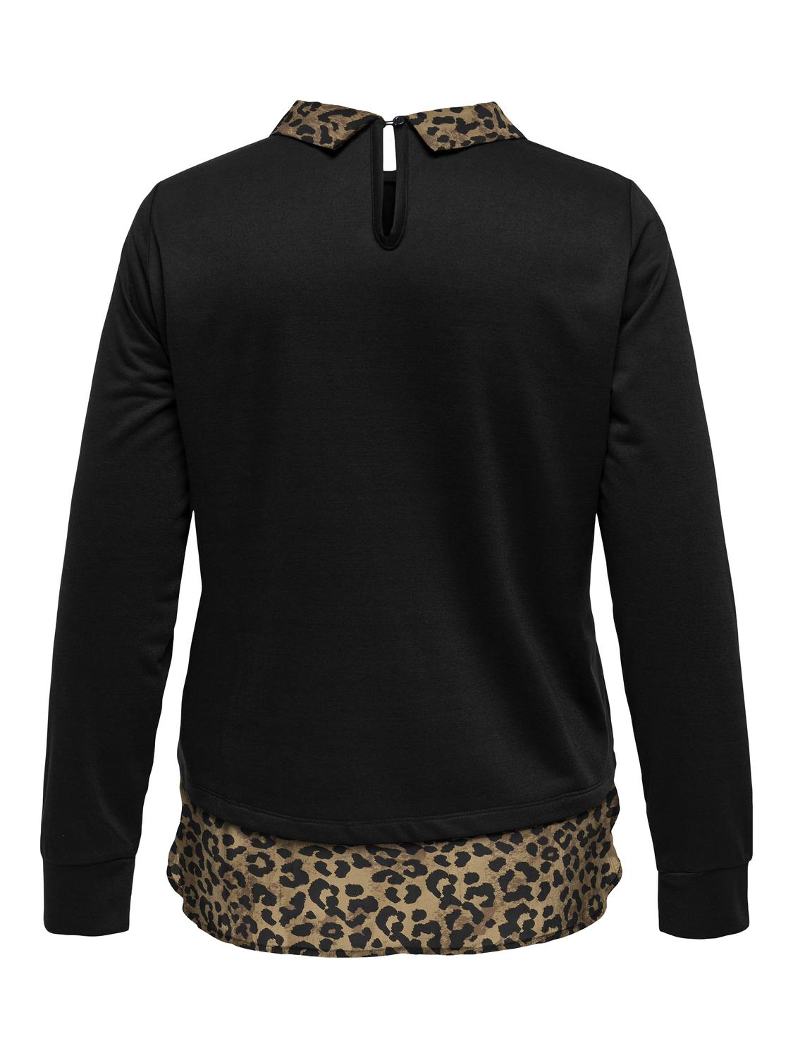 ONLY CARMAKOMA Sweatshirt "CARUMA ALBA L/S MIX TOP JRS" günstig online kaufen