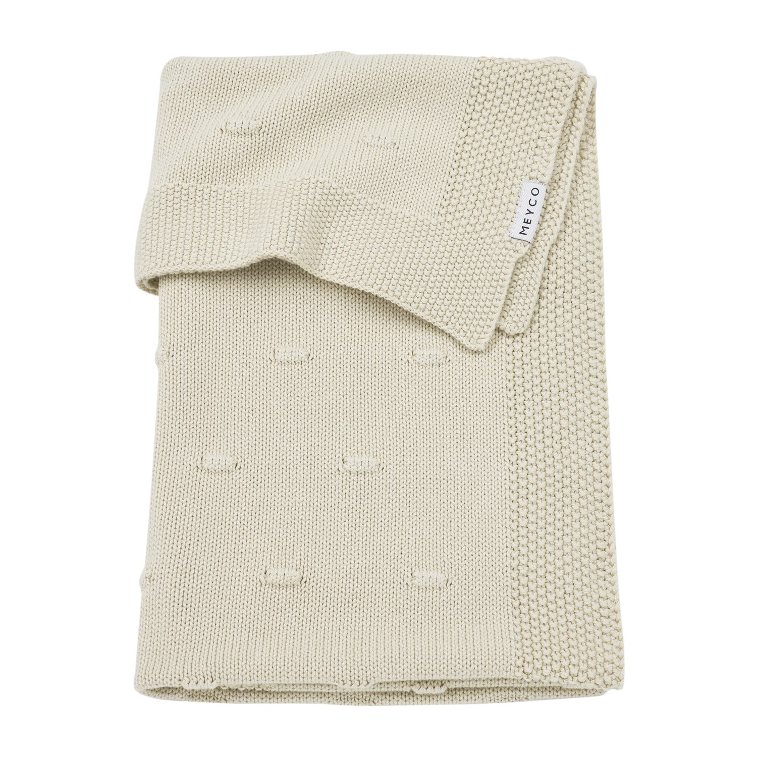 Babydecke Soft sand, Meyco Baby, 100x150cm günstig online kaufen