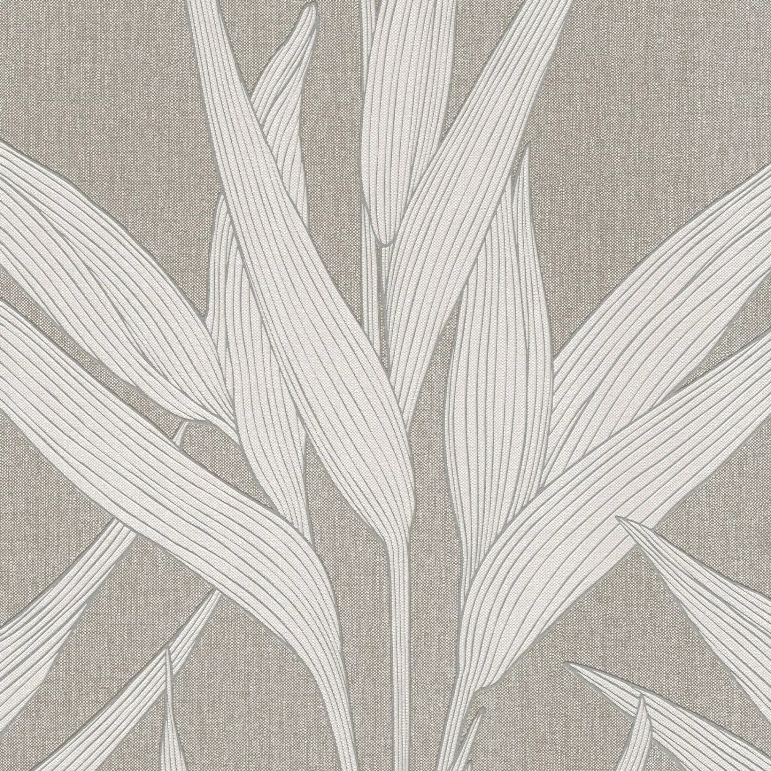 Bricoflor Blätter Tapete Skandinavisch Moderne Palmenblätter Vliestapete No günstig online kaufen