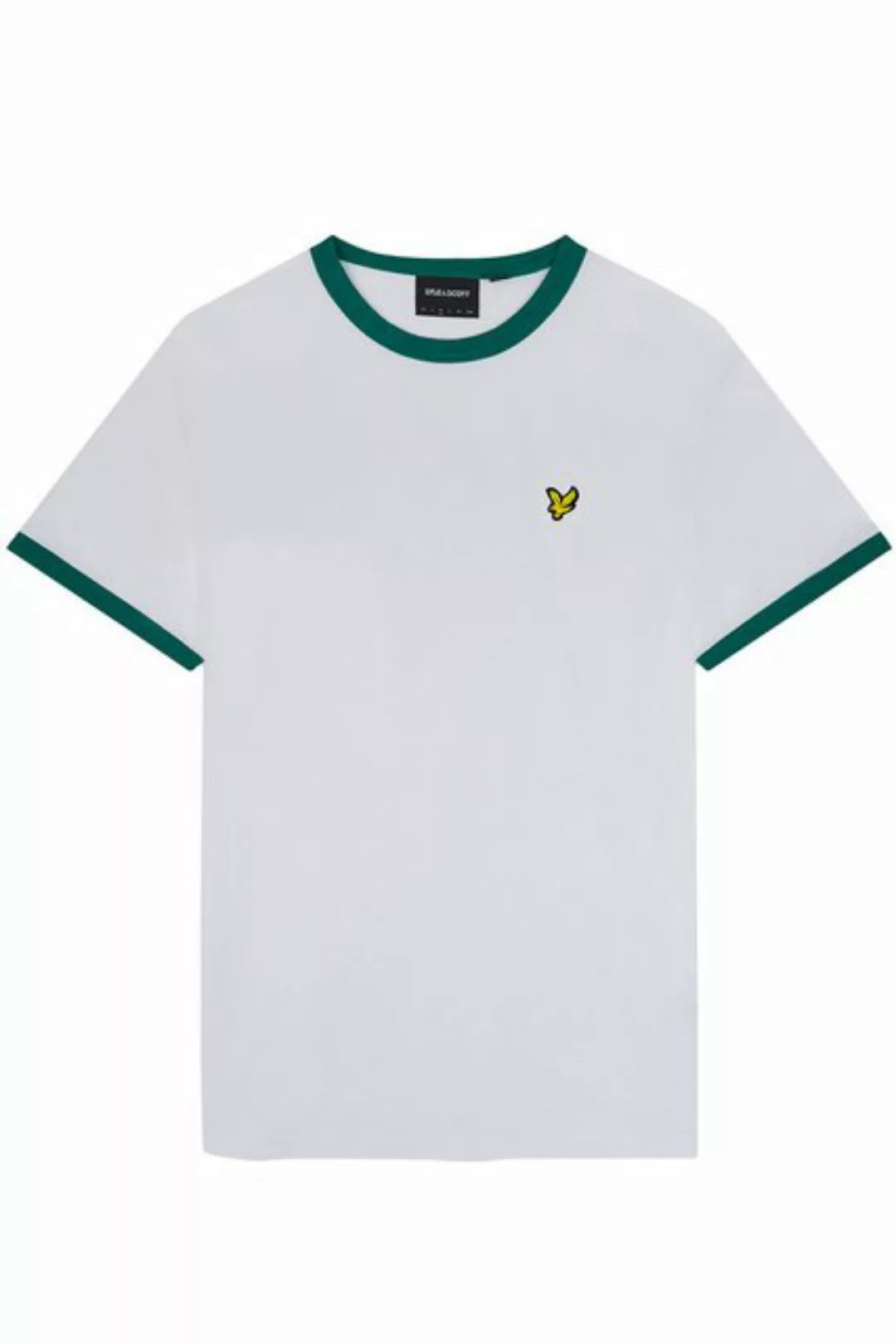 Lyle & Scott T-Shirt Mit Kontrastierender Zierleiste günstig online kaufen