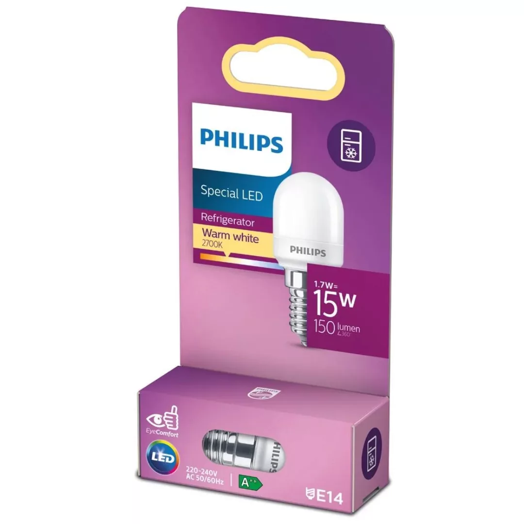 Philips LED Lampe ersetzt 7W, E14 T25 Kühlschranklampe, warmweiß, 70 Lumen, günstig online kaufen