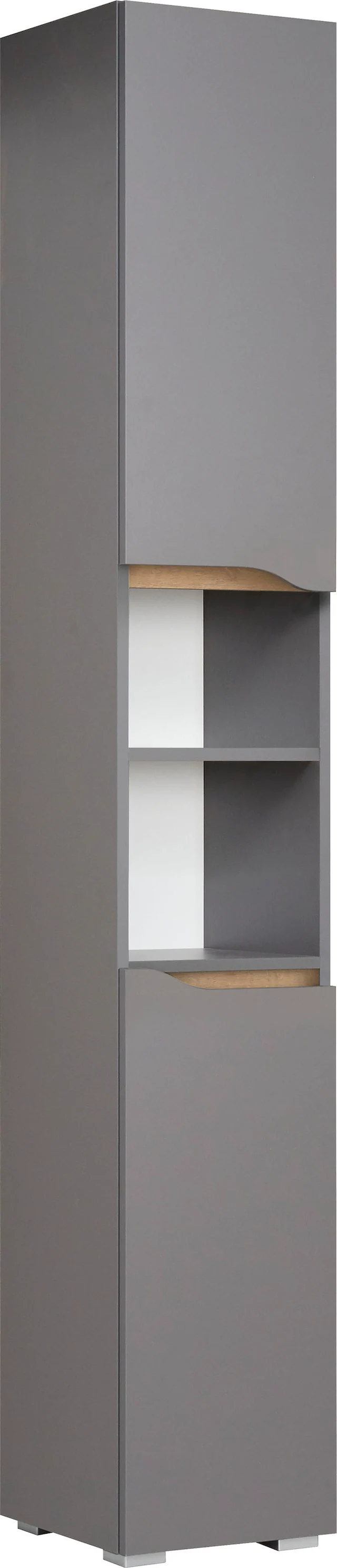 Saphir Hochschrank "Quickset Badschrank 30 cm breit, 2 Türen, 1 Nische, 2 E günstig online kaufen