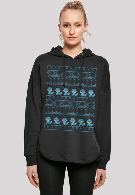 F4NT4STIC Kapuzenpullover "Christmas Fuchs Weihnachten Muster", Print günstig online kaufen