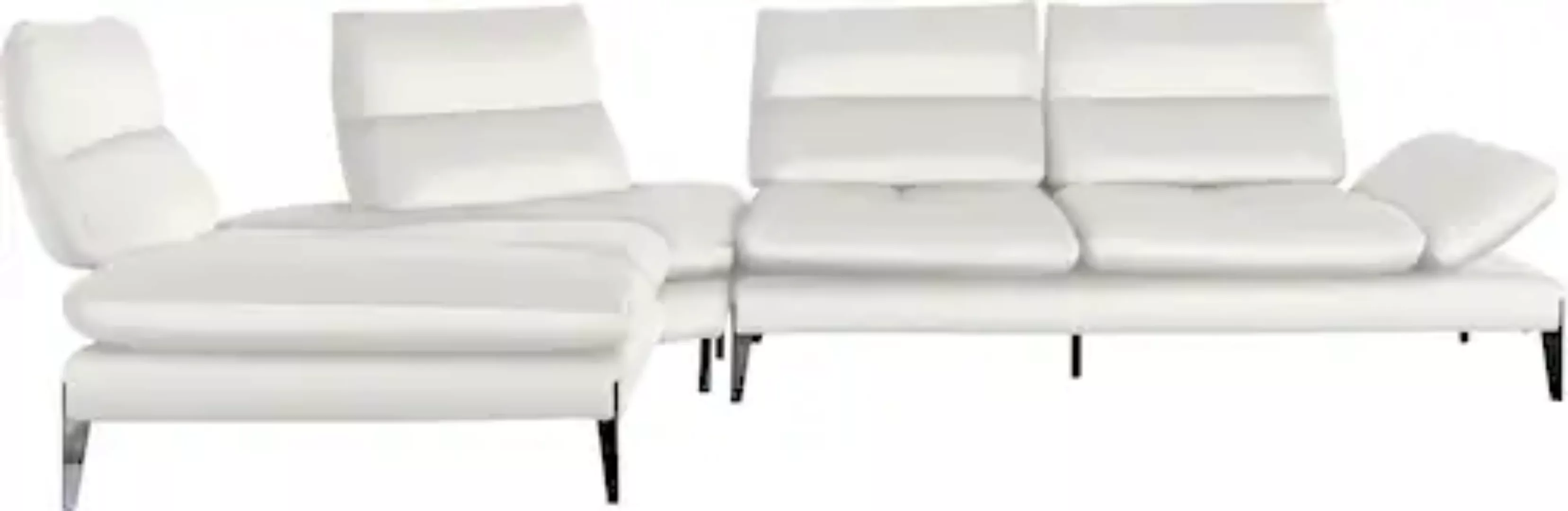 Nicoletti Home Ecksofa "Monnalisa", Breite 237 cm, mit Sitztiefen- und Armv günstig online kaufen