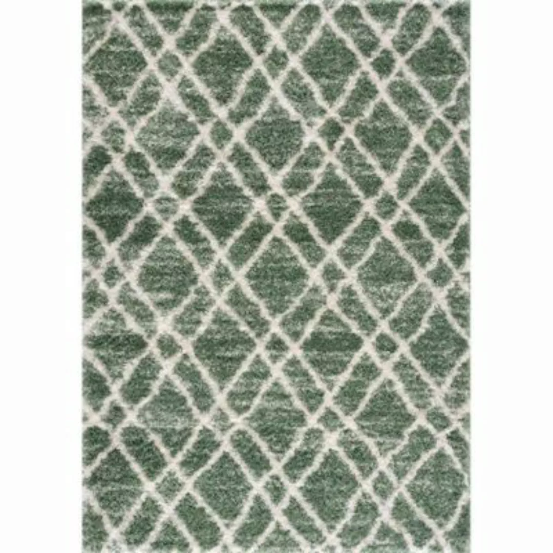 carpet city® Shaggy Pulpy 540 Gruen grün Gr. 80 x 300 günstig online kaufen