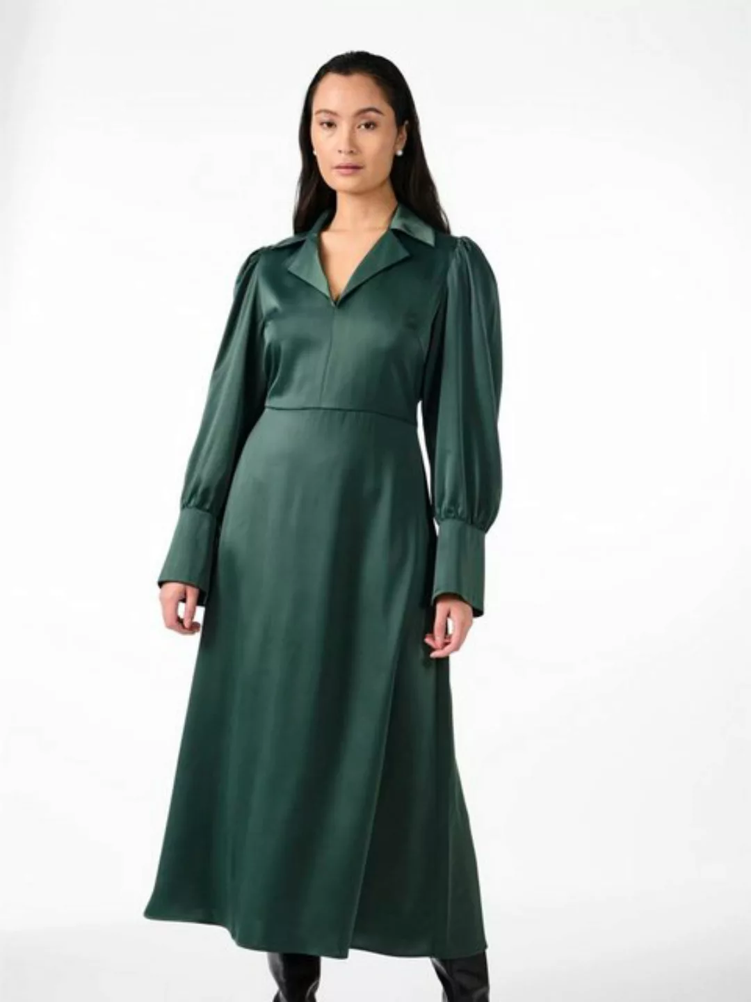 Y.A.S Blusenkleid YASPELLA (1-tlg) Drapiert/gerafft günstig online kaufen