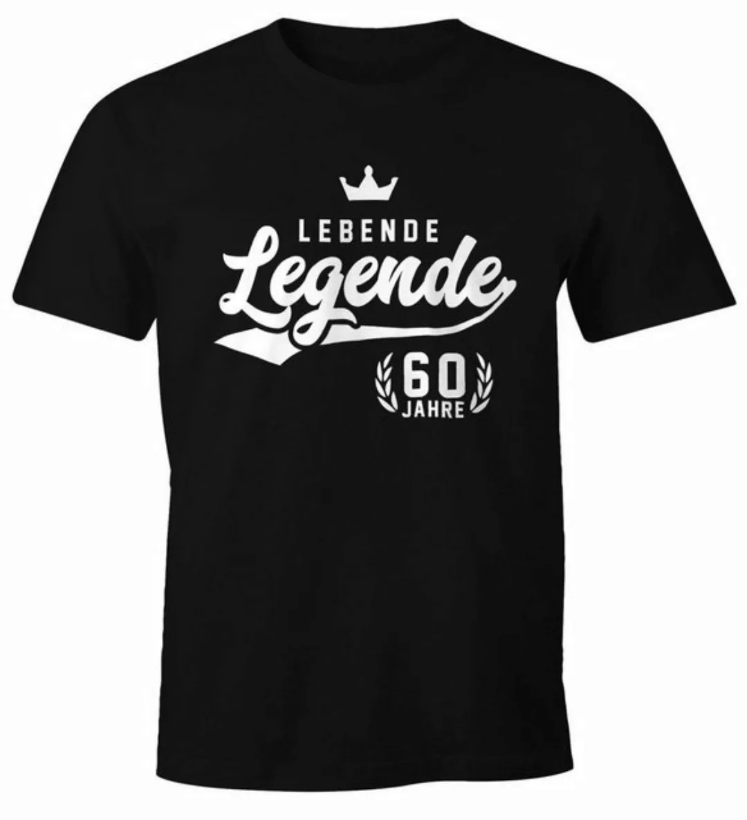 MoonWorks Print-Shirt Herren T-Shirt Lebende Legende 18. Geburtstag Athleti günstig online kaufen