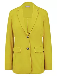 Jersey-Blazer BASLER gelb günstig online kaufen