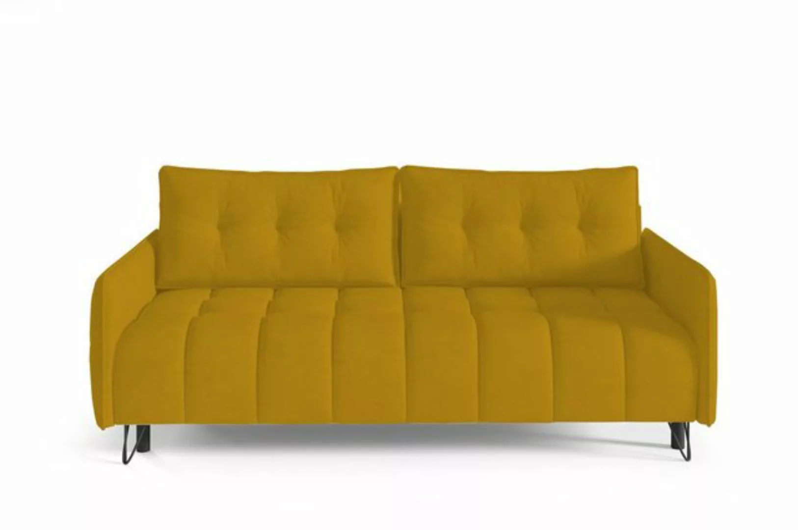 MOEBLO Schlafsofa PLUM, Sofa Couch für Wohnzimmer Polstersofa Sofagarnitur günstig online kaufen