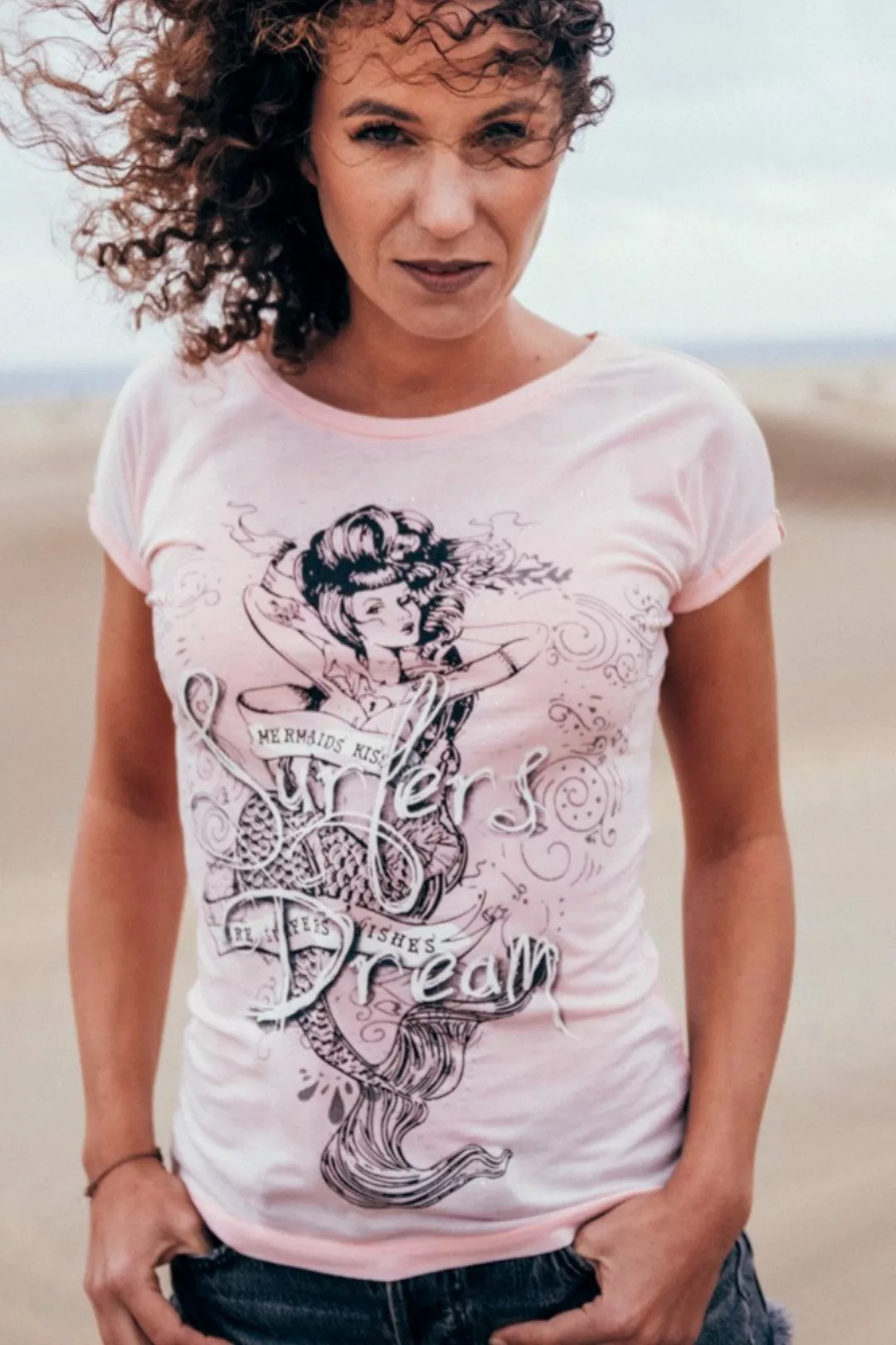 Hangowear Trachtenshirt Shirt Damen - MEERJUNGFRAU günstig online kaufen