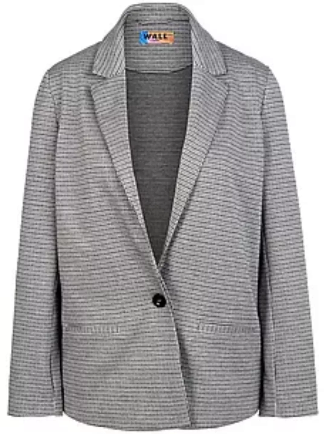 Jersey-Blazer WALL London grau günstig online kaufen