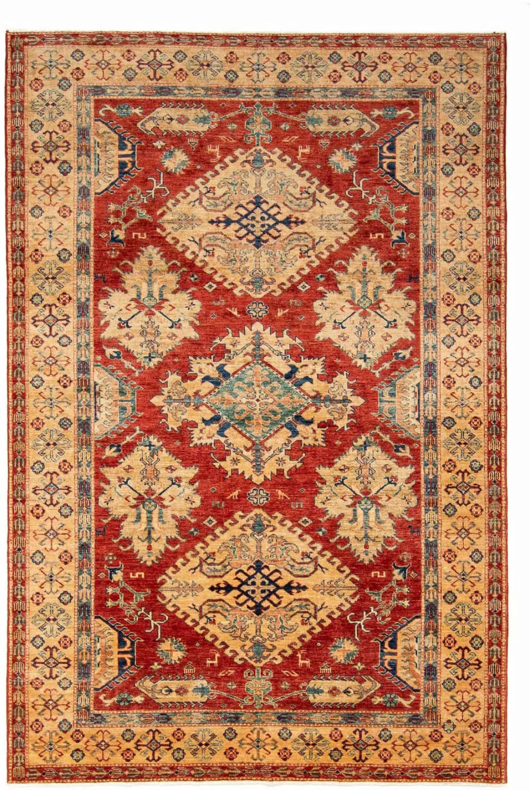 morgenland Orientteppich »Ziegler - Kazak - 247 x 172 cm - dunkelrot«, rech günstig online kaufen