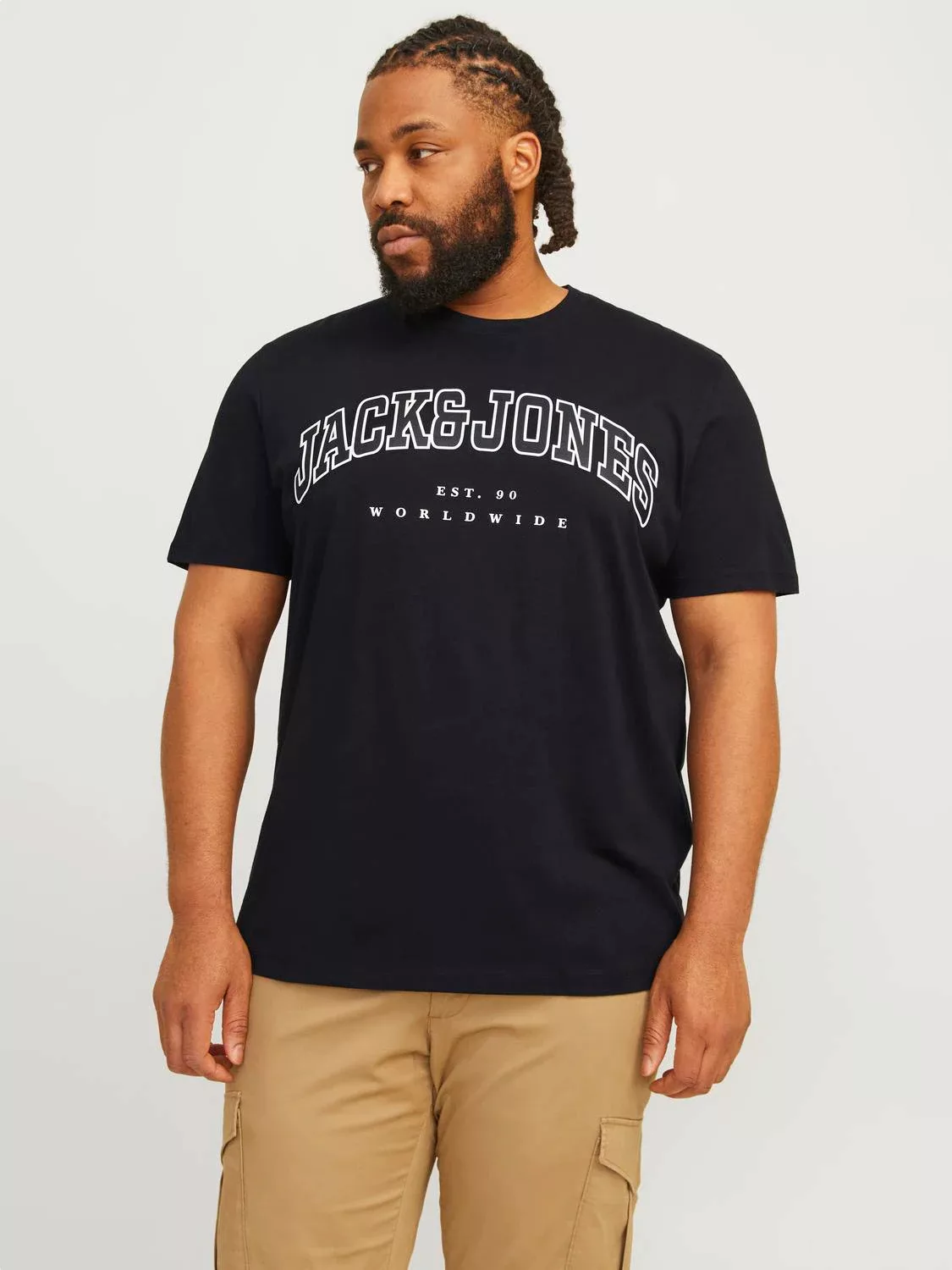 Jack & Jones PlusSize T-Shirt JJECALEB VARSITY TEE SS O-NECK NOOS PLS günstig online kaufen