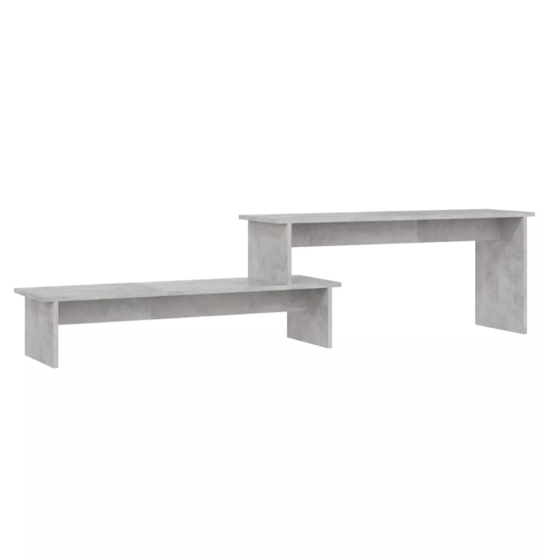 Tv-schrank Betongrau 180x30x43 Cm Spanplatte günstig online kaufen