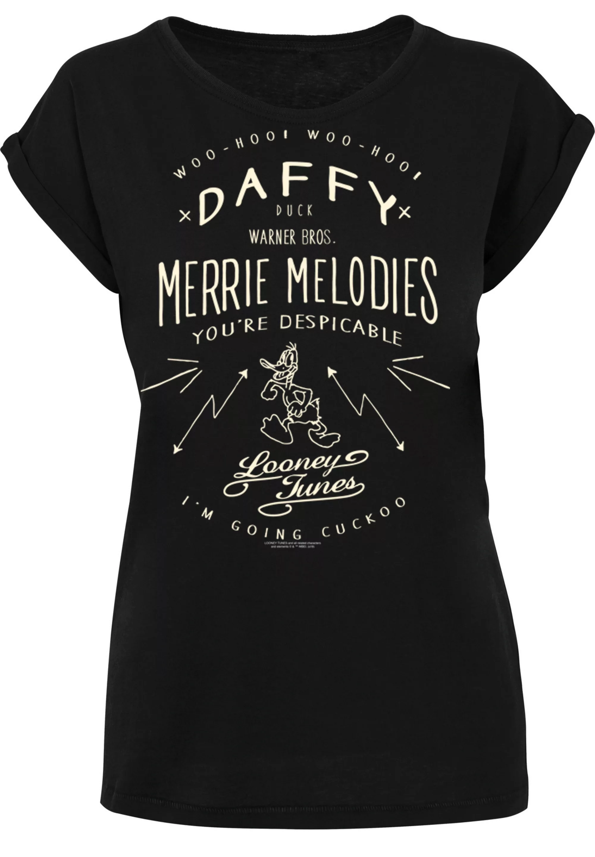 F4NT4STIC T-Shirt "Looney Tunes Daffy Duck Vintage Merrie Melodies", Print günstig online kaufen
