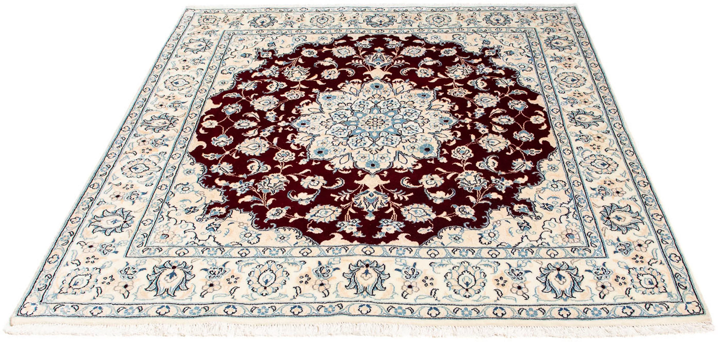 morgenland Orientteppich »Perser - Nain - Royal quadratisch - 154 x 143 cm günstig online kaufen