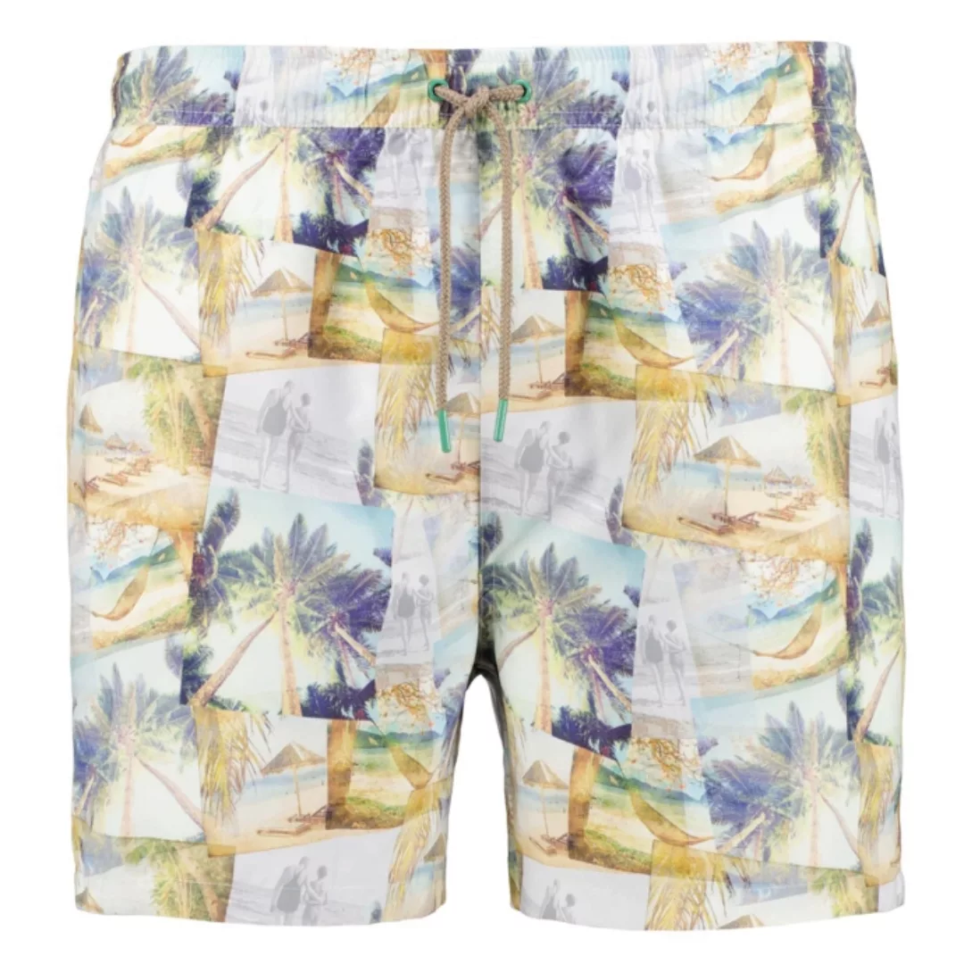 RAGMAN Badeshorts mit Allover-Print günstig online kaufen