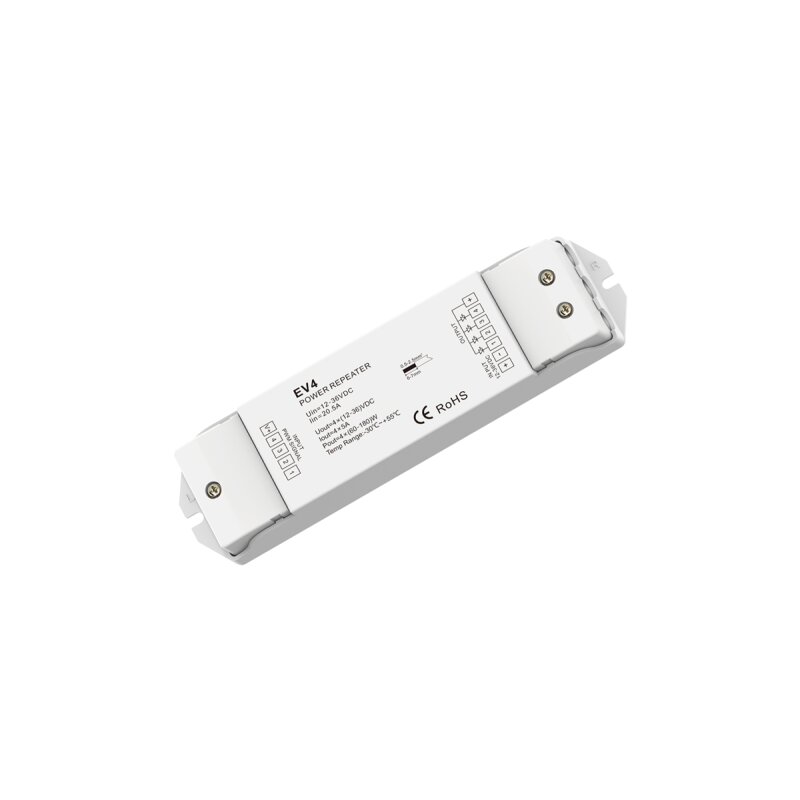 DOTLUX LED-Verstaerker max. 720W fuer mehrfarbige LED-Streifen 4 Kanaele 4x günstig online kaufen