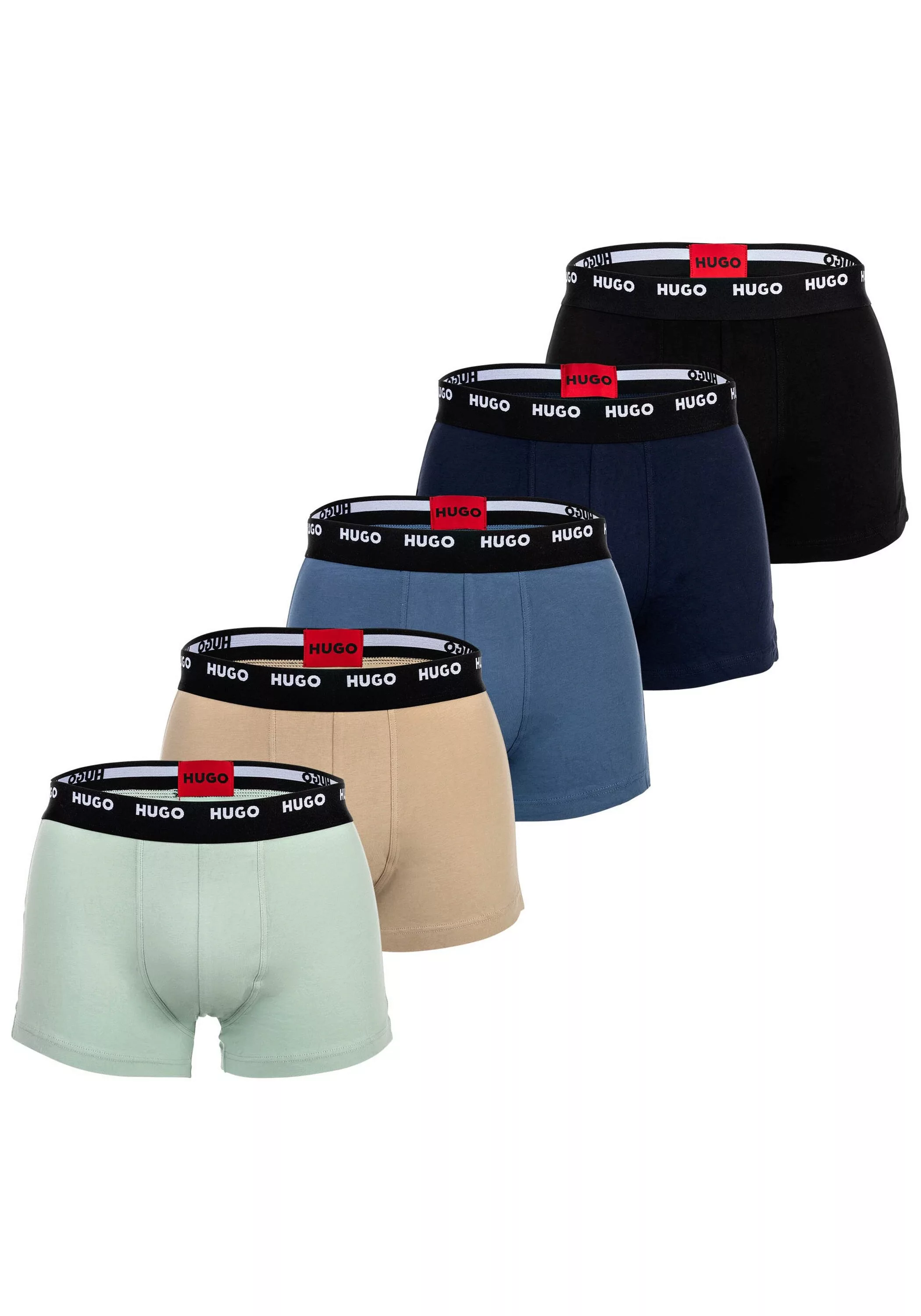 HUGO Underwear Trunk "TRUNK FIVE PACK", (Packung, 5 St., 5er Pack), mit HUG günstig online kaufen