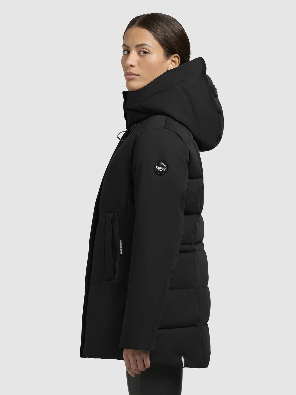 khujo Winterjacke "Palla-YM", mit Kapuze, Damen Wintermantel mit verstellba günstig online kaufen