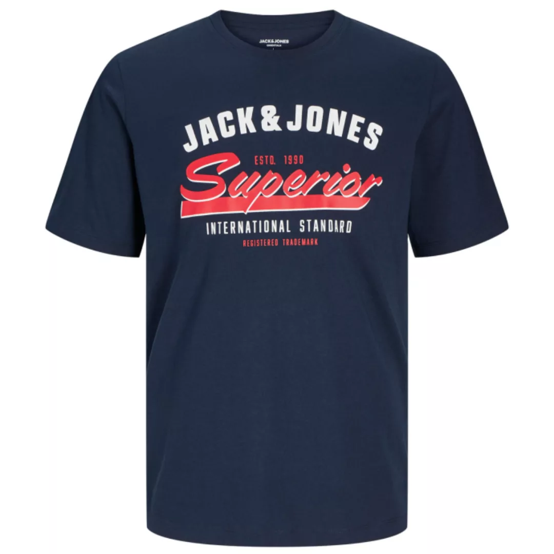 Jack & Jones PlusSize T-Shirt "JJELOGO TEE SS O-NECK 2 COL AW24 S PLS", mit günstig online kaufen