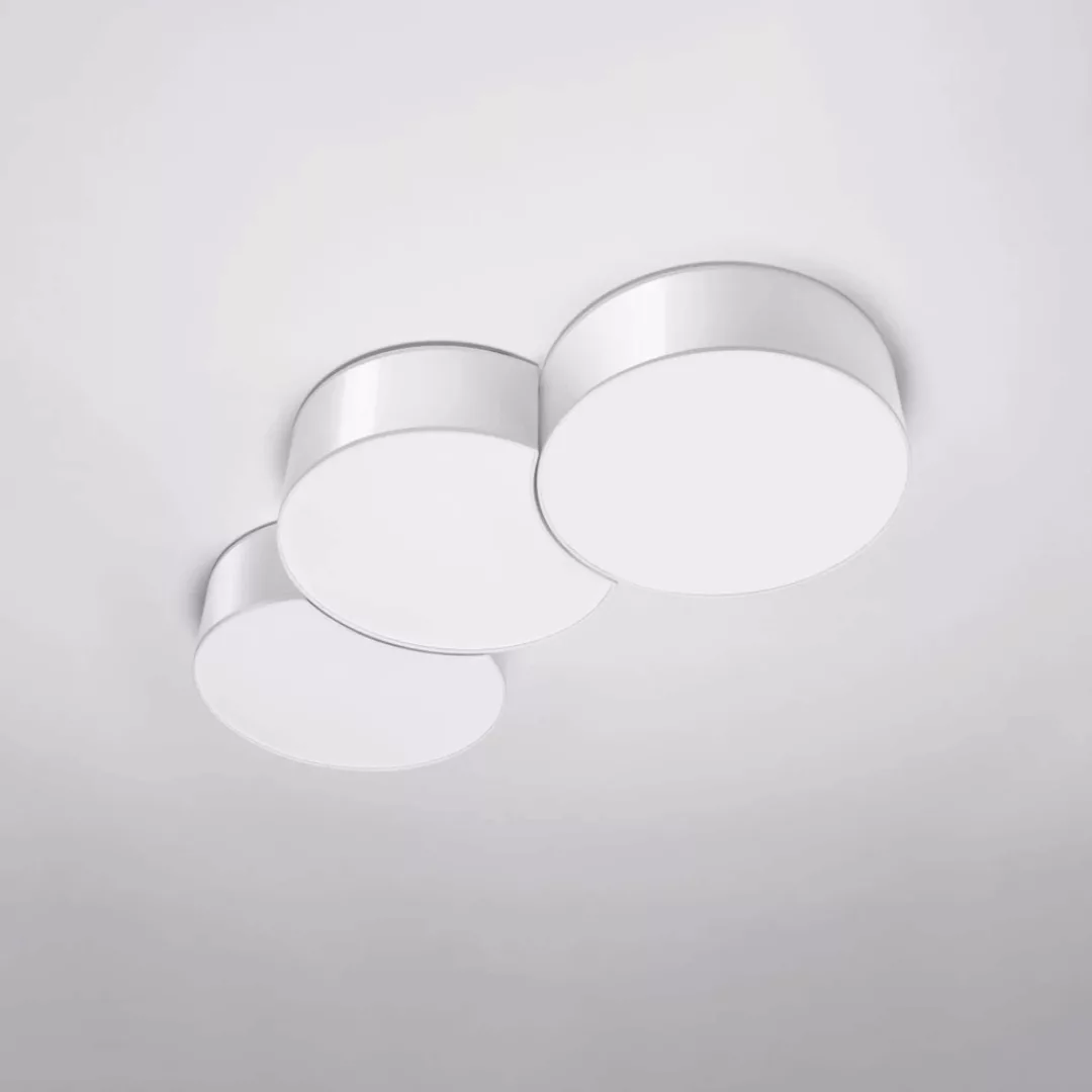 SOLLUX lighting Deckenleuchte »CIRCLE«, 6 flammig, Leuchtmittel E27   ohne günstig online kaufen