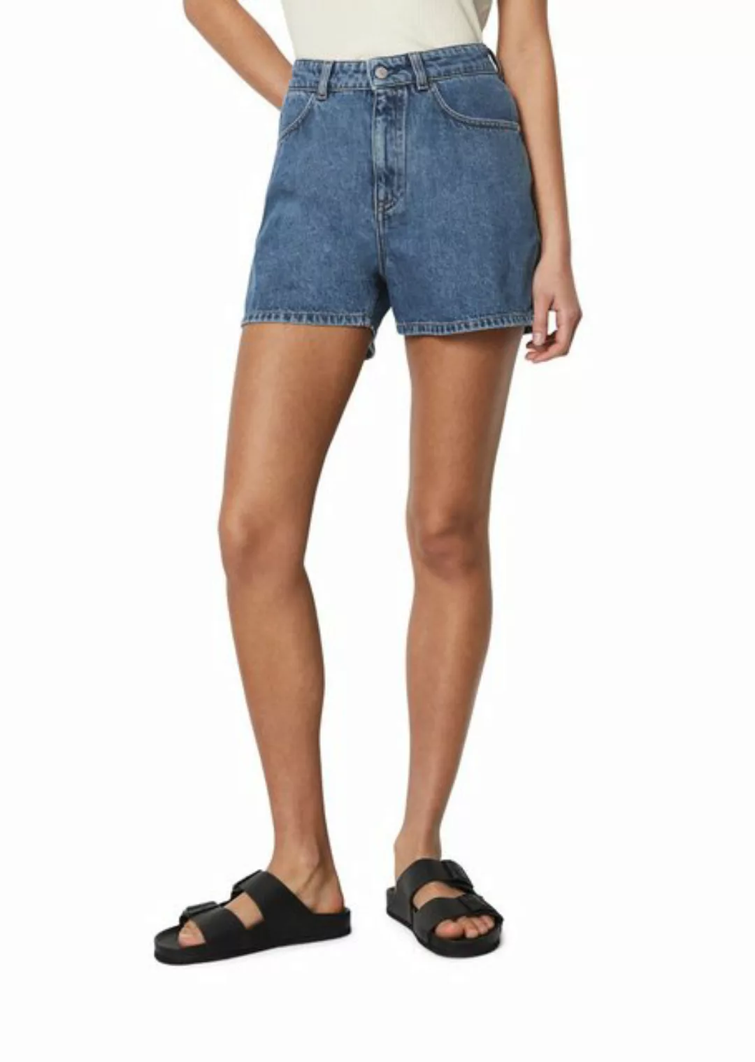 Marc O'Polo DENIM Shorts aus Rigid Denim günstig online kaufen