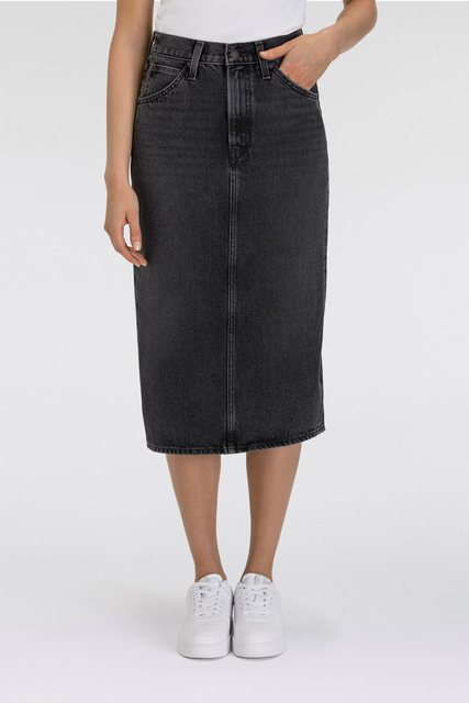 Levi's® Jeansrock HR BACK SLIT SKIRT mit Schlitz hinten günstig online kaufen