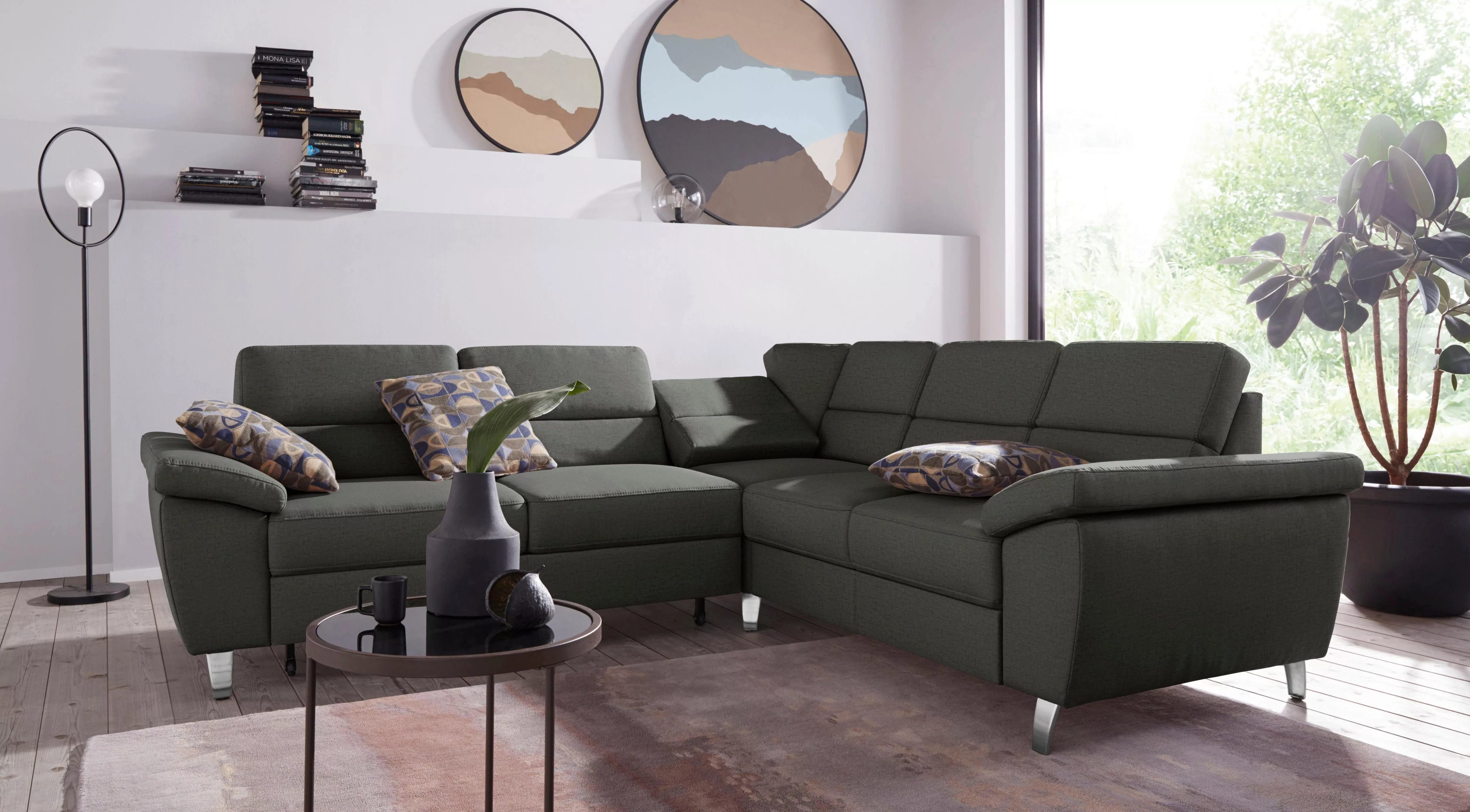 sit&more Ecksofa "Sorano L-Form", wahlweise mit Bett- und Relaxfunktion, in günstig online kaufen