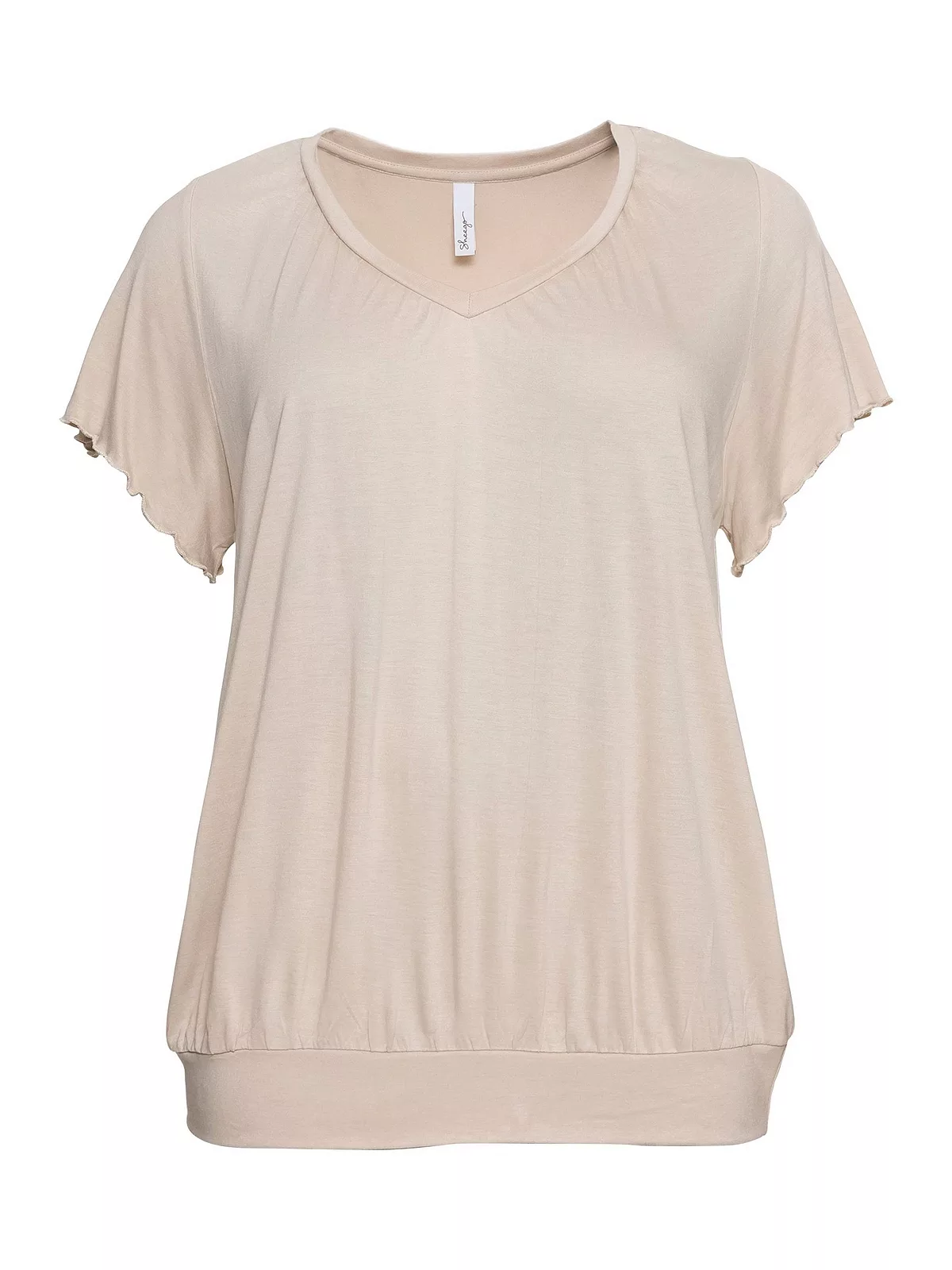 Sheego T-Shirt "Große Größen", mit Flügelärmeln günstig online kaufen