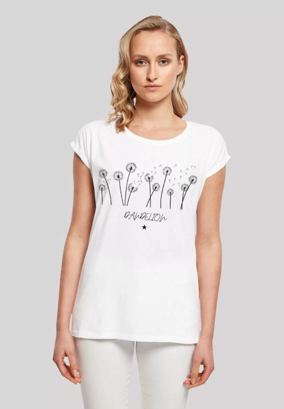 F4NT4STIC T-Shirt Dandelion Blume Print günstig online kaufen