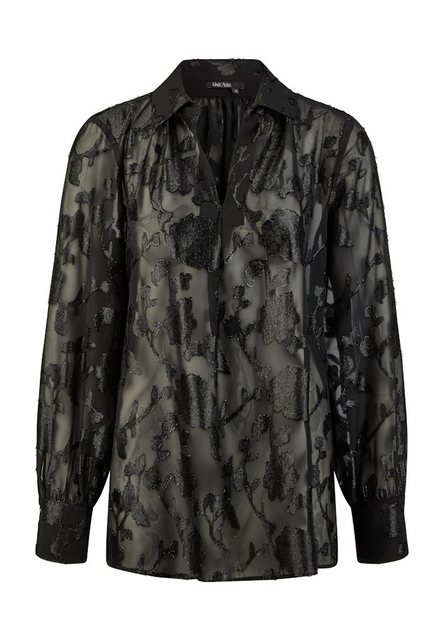 MARC AUREL Blusenshirt Bluse aus Metallic-Jacquard black günstig online kaufen