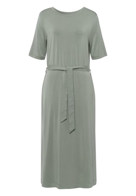 Les Lunes Jerseykleid Lolaa Dress wendbares Design, mit Gürtel und Seitenta günstig online kaufen