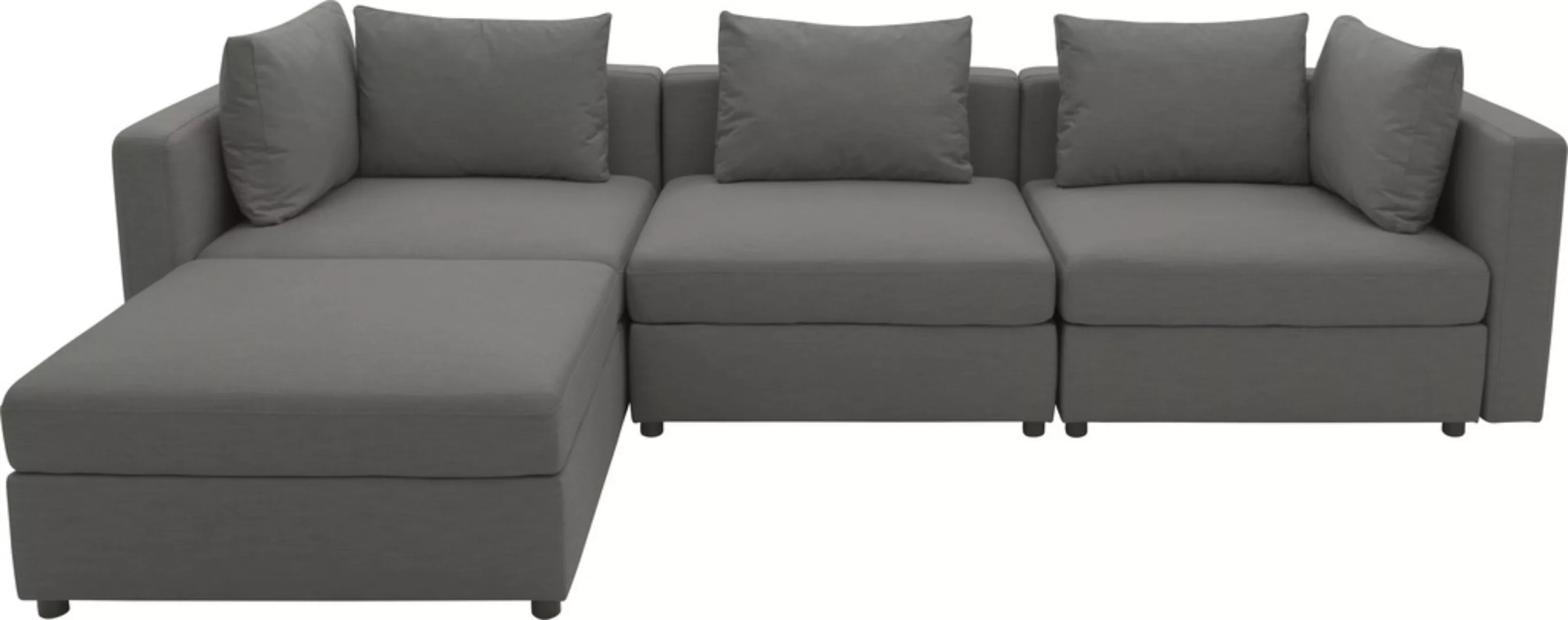 DOMO collection Ecksofa "Solskin, individuell erweiterbar/kombinierbar L-Fo günstig online kaufen